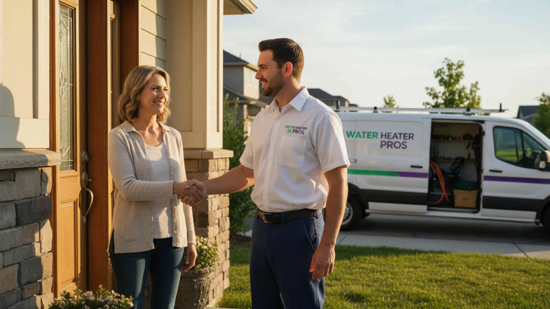 water heater repair in Justin, TX Near Me